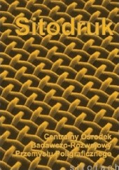 Okładka książki Sitodruk Grażyna Czech, Barbara Stankiewicz