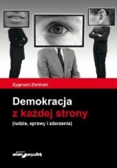 Okładka książki Demokracja z każdej strony Zygmunt Zieliński