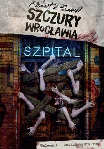 Okładki książek z cyklu Szczury Wrocławia