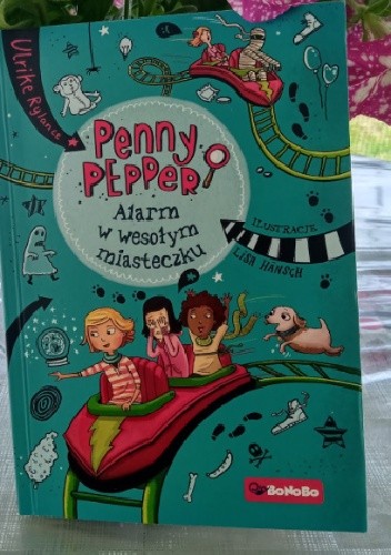 Okładki książek z cyklu Penny Pepper