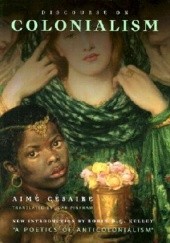 Okładka książki Discourse on Colonialism Aimé Césaire