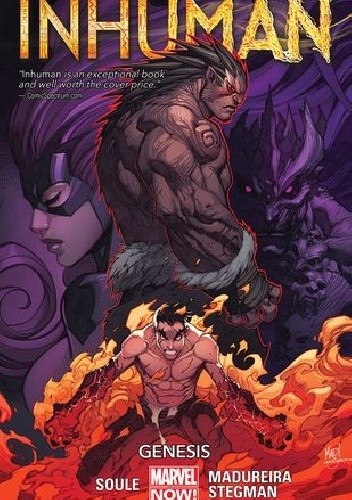 Okładki książek z cyklu Inhuman- Marvel Now!