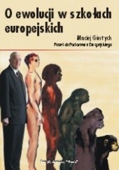 Okładka książki O ewolucji w szkołach europejskich Maciej Giertych