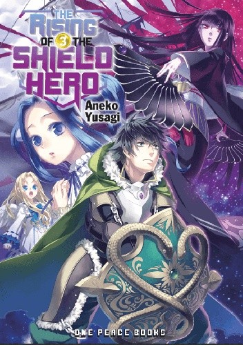 Okładki książek z cyklu The Rising of the Shield Hero (light novel)