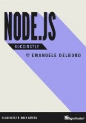 Okładka książki Node.js Succinctly Emanuele DelBono