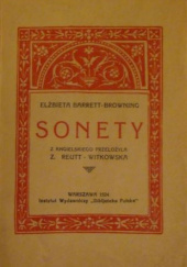 Okładka książki Sonety Elizabeth Barrett Browning