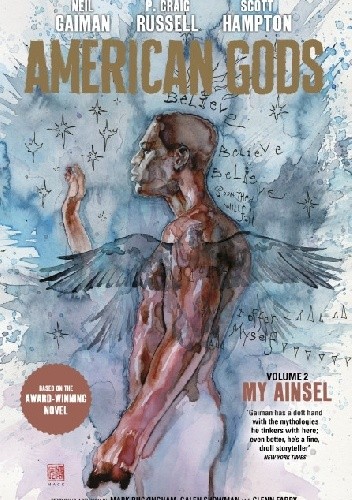 Okładki książek z cyklu American Gods Comic Book Series