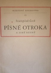 Okładka książki Písně otroka a jiné básně Svatopluk Čech