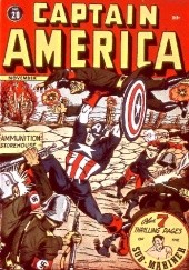 Okładka książki Captain America Comics Vol 1 20 Al Avison, Vincent Fago, John Jordan, Stan Lee, Don Rico