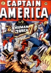 Okładka książki Captain America Comics Vol 1 21 Al Avison, Vincent Fago, Don Rico