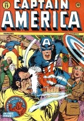 Okładka książki Captain America Comics Vol 1 23 Otto Binder, Vincent Fago, Don Rico, Syd Shores, Ed Winiarski