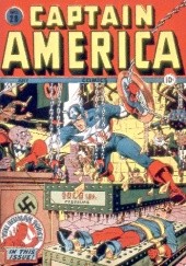 Okładka książki Captain America Comics Vol 1 28 Vincent Fago, Carmine Infantino, Alex Schomburg, Syd Shores
