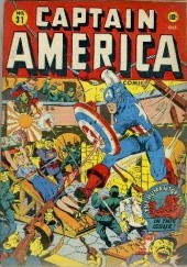 Okładka książki Captain America Comics Vol 1 31 Vincent Fago, Alex Schomburg, Syd Shores