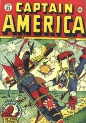 Okładka książki Captain America Comics Vol 1 32 Vincent Fago, Syd Shores