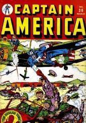 Okładka książki Captain America Comics Vol 1 36 Vincent Fago, Syd Shores