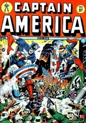 Okładka książki Captain America Comics Vol 1 37 Vincent Fago, Alex Schomburg