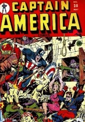 Okładka książki Captain America Comics Vol 1 38 Vincent Fago, Alex Schomburg