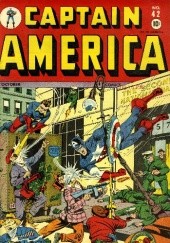 Okładka książki Captain America Comics Vol 1 42 Vincent Fago, Alex Schomburg