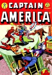 Okładka książki Captain America Comics Vol 1 43 Vincent Fago, Syd Shores