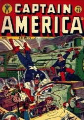 Okładka książki Captain America Comics Vol 1 45 Stan Lee, Alex Schomburg