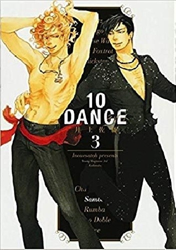 Okładki książek z cyklu 10 Dance
