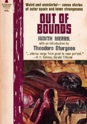 Okładka książki Out of Bounds Judith Merril