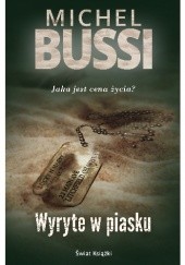Okładka książki Wyryte w piasku Michel Bussi