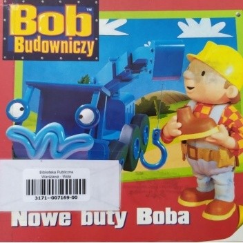 Okładki książek z cyklu Bob Budowniczy