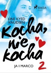 Okładka książki kocha, nie kocha ja i Marco Line Kyed Knudsen
