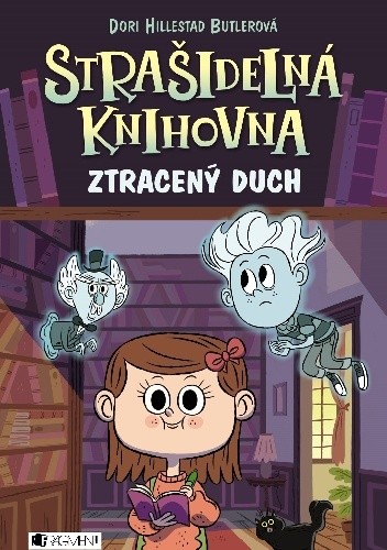 Okładki książek z serii Strašidelná Knihovna