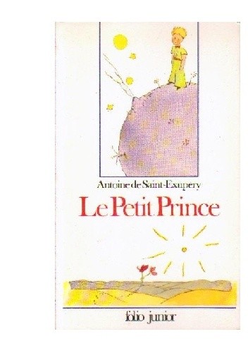 Okładka książki Le petit prince Antoine de Saint-Exupéry