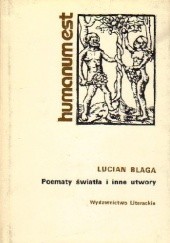 Okładka książki Poematy światła i inne utwory Lucian Blaga
