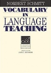 Okładka książki Vocabulary in Language Teaching Norbert Schmitt