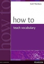 Okładka książki How to Teach Vocabulary Scott Thornbury