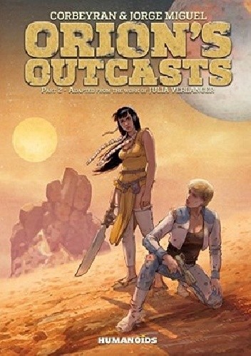 Okładki książek z cyklu Orion's Outcasts