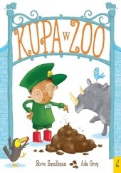 Okładka książki Kupa w zoo Steve Smallman
