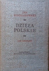 Okładka książki Dzieła polskie tom I Jan Kochanowski