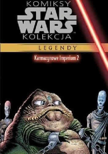Okładki książek z cyklu Star Wars: Karmazynowe Imperium