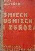 Okładka książki Śmiech, uśmiech i zgroza Tadeusz Boy-Żeleński