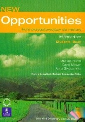 Okładka książki Opportunities Intermediate Students' Book Michael Harris, David Mower, Anna Sikorzyńska