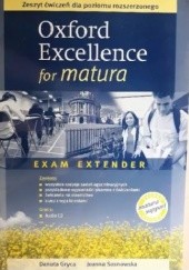 Okładka książki Oxford Excellence for matura Exam Extender Danuta Gryca, Joanna Sosnowska