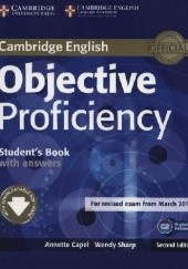 Okładka książki Objective Proficiency Student's Book with Answers Annette Capel, Wendy Sharp