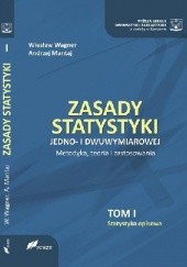 Okładka książki Zasady statystyki jedno- i dwuwymiarowej T. I Andrzej Mantaj, Wiesław Wagner