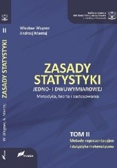 Okładka książki Zasady statystyki jedno- i dwuwymiarowej T. II Andrzej Mantaj, Wiesław Wagner