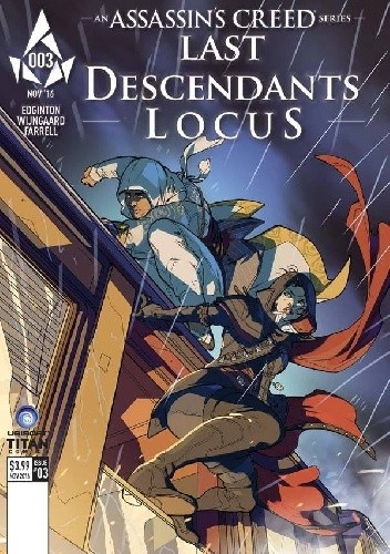 Okładki książek z cyklu Assassin's Creed: Last Descendants – Locus
