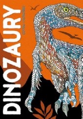 Okładka książki Dinozaury. Czytaj i koloruj praca zbiorowa