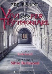 Okładka książki Vivi solo per testimoniare Zef Pllumi