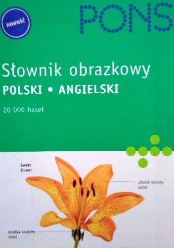 Okładka książki Słownik obrazkowy polski-angielski PONS Ariane Archambault, Jean-Claude Corbeil