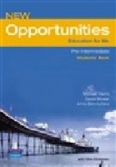 Okładka książki NEW Opportunities Pre-Intermediate Student's Book Michael Harris, David Mower, Anna Sikorzyńska