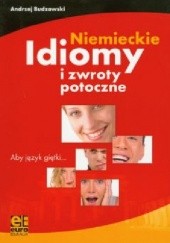 Okładka książki Niemieckie idiomy i zwroty potoczne Andrzej Budzowski